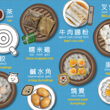 Bitty Bao Counting With Dim Sum - Cantonese A Bilingual Book in English and Cantonese with Traditional Characters and Jyutping