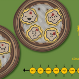 Bitty Bao Counting With Dim Sum - Cantonese A Bilingual Book in English and Cantonese with Traditional Characters and Jyutping