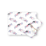 Organic Bamboo Blend Swaddle - Bunny Candy
