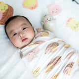 Organic Bamboo Blend Swaddle - Dim Sum