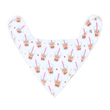 Organic Cotton Bandana Bibs 2pcs Set - Boba & Egg Waffle