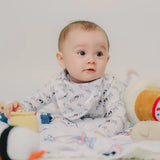Organic Cotton Bandana Bibs 2pcs Set - Bunny Candy + Ice Cream