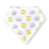 Organic Cotton Bandana Bibs 2pcs Set - Dim Sum Duo