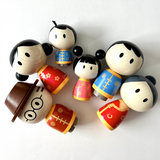 Bitty Bao Wooden Asian Family Toy Set