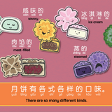 Mooncakes - Simplified A Bilingual Book in English and Mandarin with Simplified Characters and Pinyin