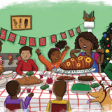 A Piece of Black Cake for Santa